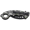 Herbertz Solingen - Zavírací nůž Karambit Skulls Design - AISI 420 - 572413