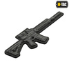 M-Tac - Morální nášivka AR-15 - PVC 3D - tmavě šedá - 51112012