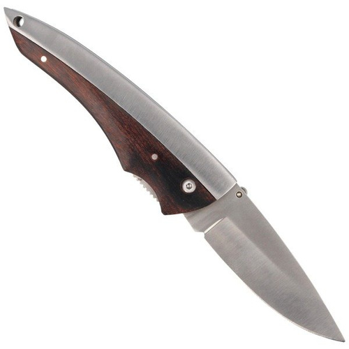 Herbertz - Zavírací nůž Drop Point Wood/Metal - 288611