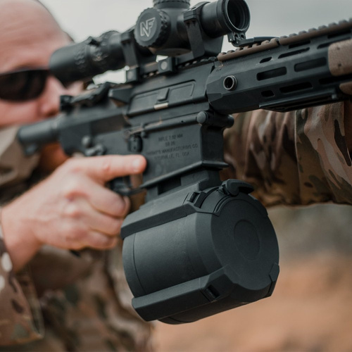 Magpul - zásobník PMAG D-50® LR/SR GEN M3® pro AR10 / SR25 / M110 - černý - MAG993-BLK