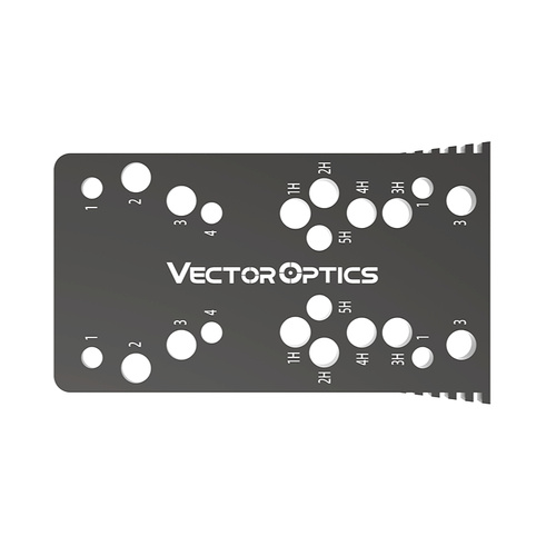 Vector Optics - Montážní adaptér pro CZ Shadow/Shadow 2/SP-01/P-10C - Černá - SCFRM-21