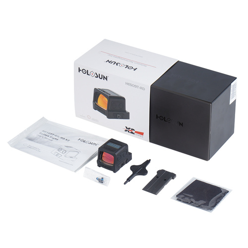 Holosun - HE509T-RD X2 Series Red Dot - MOS - Solární panel / Titan - HE509T-RD X2