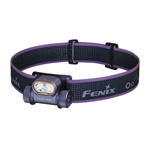 Fenix - Čelovka HM55R - 1200 lm - USB-C - IP68 - Dark Nebula - HM55R.18113