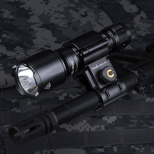 Fenix - Taktický držák svítilny pro pušku - 18-23 mm - Černý - ALG-18
