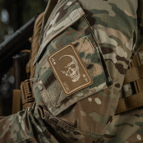 M-Tac - Morální nášivka Face of War - Cordura - Coyote - 51389005