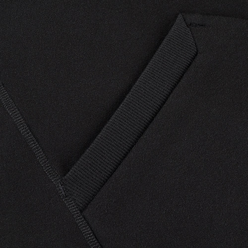 M-Tac - Bavlněná mikina s kapucí Raglan - černá - 20483002