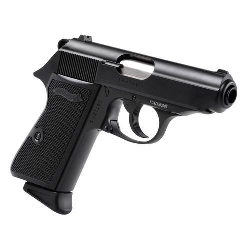 Umarex - Replika pistole ASG Walther PPK/S - zelený plyn - černá - 2.6557