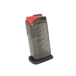 ETS - Polymerový zásobník pro Glock 43 - 9x19 mm - 7 nábojů - Carbon Smoke Series - SMK-GLK-43