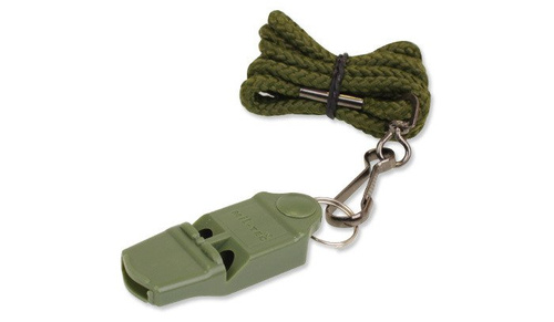 Mil-Tec - píšťalka - bez kuličky - OD Green - 16328100