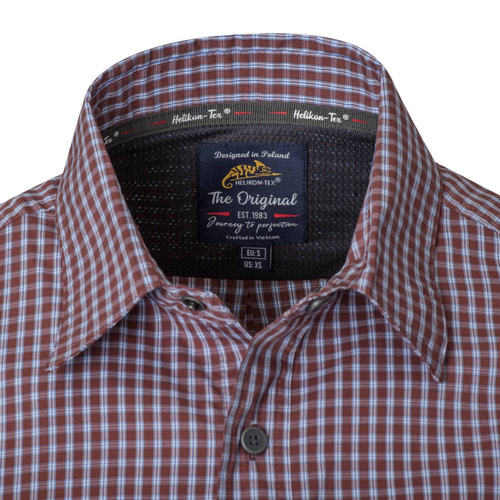 Helikon - Košile pro skryté nošení - Savage Green Checkered - KO-CCC-CB-C1