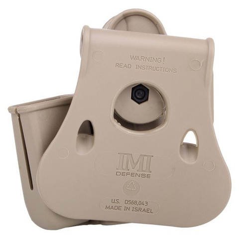 IMI Defense - Roto Paddle Holster Level 2 s pouzdrem na zásobníky - Glock 17/19/22/23/31/32/36 - Desert Tan - IMI-Z1023