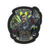 M-Tac - nášivka Zero Tolerance - výšivka - Cordura 500D - žlutá/modrá - 51490002