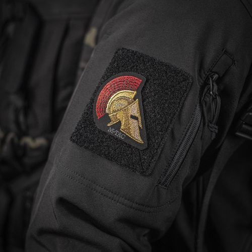 M-Tac - nášivka na přilbu Spartan - výšivka - 500D Cordura - zlatá/červená - 51333000