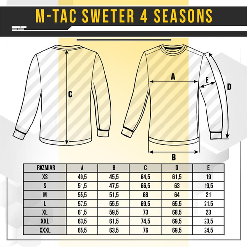 M-Tac - Vojenský svetr 4 Seasons - Dark Olive - 20044048