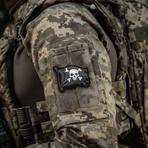 M-Tac - nášivka Jolly Roger - PVC - černá - 51116802