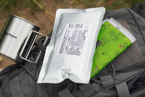 Kedainiu - Vojenské jídlo MRE č. 01 Hovězí guláš se zeleninou