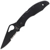 Spyderco - Nůž Byrd Meadowlark™ 2 Stainless Black / Black Blade CombinationEdge - BY04BKPS2
