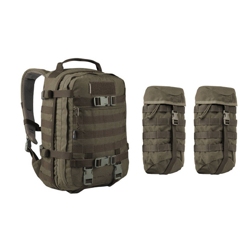 WISPORT - Batoh Sparrow 30 II se dvěma bočními kapsami - 30 + 10 l - RAL 7013
