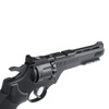 Crosman - Vzduchovka Vigilante Revolver - 4,5 mm Diabolo / 4,46 BB - 6'' hlaveň - černá - CCP8B2