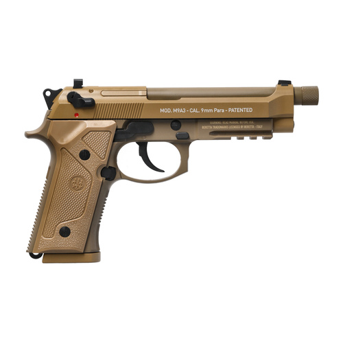 Umarex - ASG replika Beretta M9 A3 s pouzdrem - FDE - 6 mm - 2.6357 + 3.1595