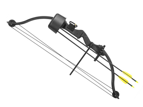 Poe Lang - Compound Bow Druid - 20 lb - 33" - černý - CO-009
