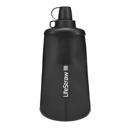 LifeStraw - Skládací láhev Peak Squeeze Bottle - 0,65 l - tmavě šedá Mountain Gray