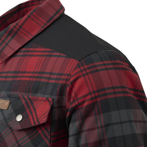 Helikon - Košile Winter Warden - kostkovaná lesní modř - KO-WWS-PB-PK