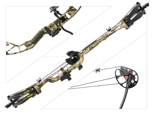 Poe Lang - Luk Rex Quad - 20-65 lb - 28" - Camo - CO-029F