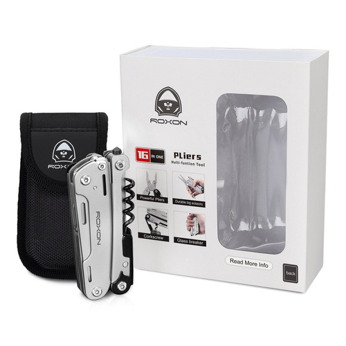 Roxon - Multitool S801S se sadou bitů - perleťově šedá - CM1334