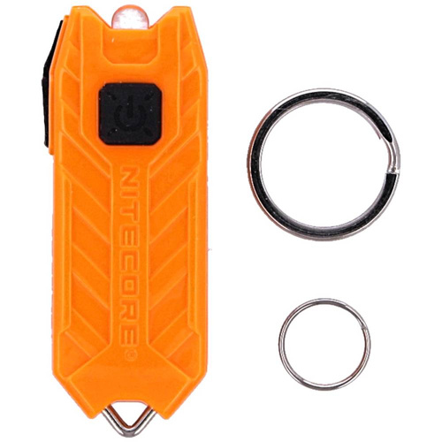 NiteCore - Tube V2.0 Nabíjecí závěsná LED svítilna - 55 lm - Li-Ion - oranžová - TUBE V2.0 ORANGE