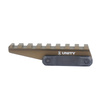 Unity Tactical - Držák FAST Optic Riser Lower 1/3 - Picatinny - hliník - FDE - FST-ORF