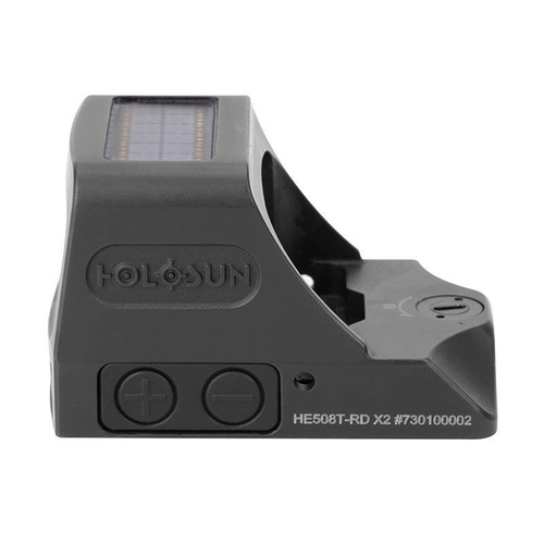 Holosun - HE508T X2 Elite Micro Red Dot - Solární panel / Titan