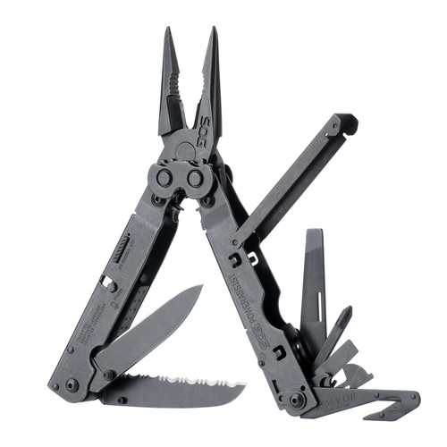 SOG - Multitool PowerAssist B66N-CP - 420 - 16 nástrojů - černá - B66N-CP