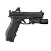 Strike Industries - EMP Extended Magazine Plate pro Glock G17 / G22 - 9 mm / .40 cal - hliník - černý - SI-EMP-AL-G17