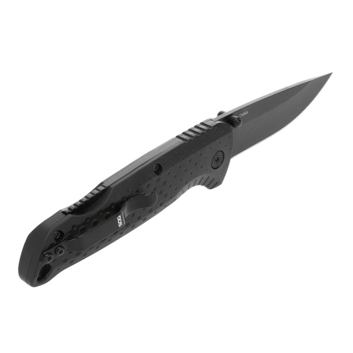 SOG - Zavírací nůž EDC Adventurer LB - 5Cr15MoV - Černý - 13-11-01-43