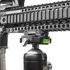 Strike Industries - Adaptér pro Picatinny Arca také 1/4" a 3/8" - QD závěs - SI-ARCA-TRI-PADA-BK
