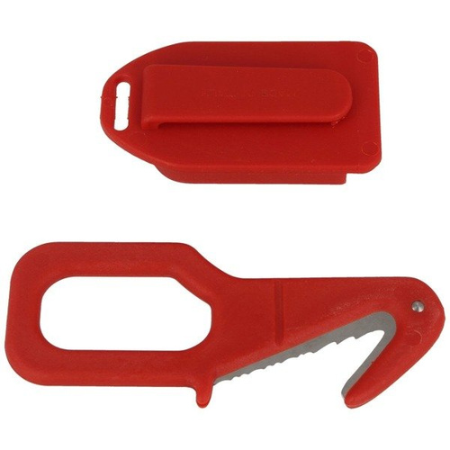 MAC Coltellerie - Záchranářský nůž, 48 mm - TS05 RED