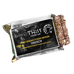This-1 - Energetická tyčinka Survival - Arašídová - 562 kcal - 100 g
