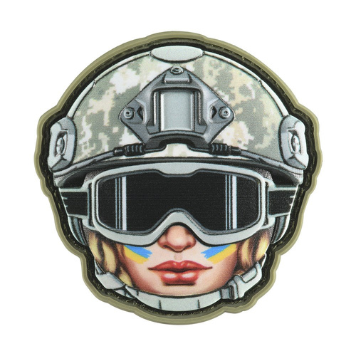M-Tac - Emoji Patch #49 Woman Goggles - PVC 3D - Camo - 51353549