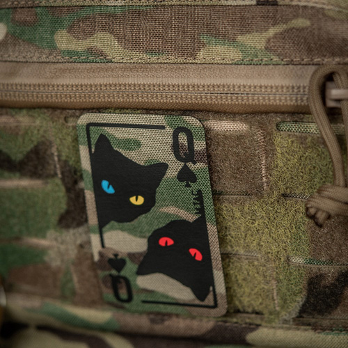 M-Tac - Nášivka Piková dáma - Cordura 500D - MultiCam/černá - 51362008