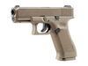 Umarex - Vzduchovka Glock 19X - Kovový závěr - 4,5 mm - Coyote - 5.8368