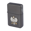 Tasman - Benzínový zapalovač - Eagle - Black Nickel Brushed - Q310220