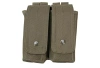 GFC Tactical - Dvojité pouzdro na zásobníky typu AK / AR - MOLLE - Nylon - olivová barva - GFT-19-003576