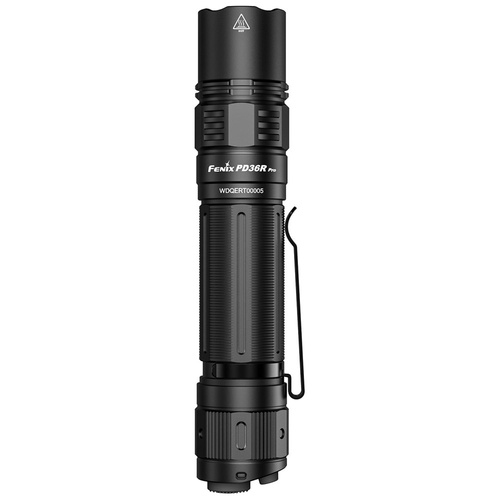 Fenix - Taktická svítilna PD36R Pro LED s baterií 5000 mAh + svítilna na klíče E03R V2.0 - 2800 lm - černá/šedá - PD36R Pro+E03R šedá
