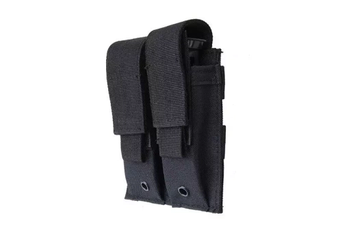 GFC Tactical - Dvojité pouzdro na pistolové zásobníky - MOLLE - Nylon - černé - GFT-19-001406