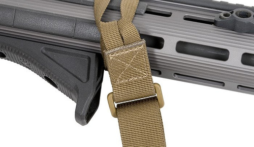 Helikon - Dvoubodový závěs na karabinu - Coyote Brown - ZW-RFS-PO-11