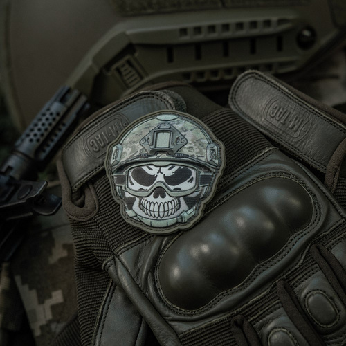 M-Tac - Emoji nášivka #2 lebka - PVC 3D - Camo - 51353502