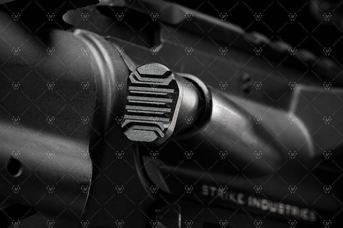 Strike Industries - AR Extended Forward Assist - černý - SI-AR-E-FA-BK