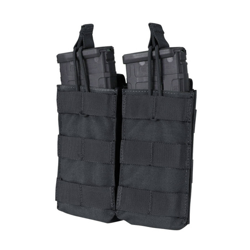 Condor - Otevřené dvojité pouzdro na zásobníky M4/M16 - černé - MA19-002
