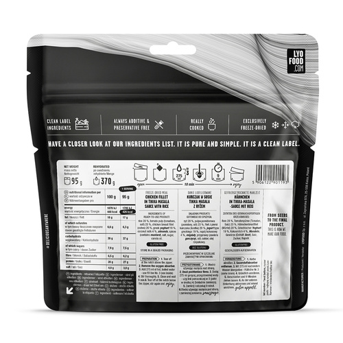 LyoFood - Lyo Expedition - Kuřecí Tikka Masala - 370 g